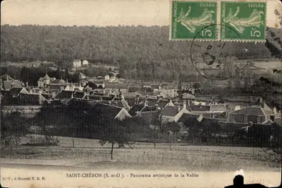 Saint-Chéron (S.-et-O.) — Panorama artístico da Vale — A. V., à Dravoy, T. D. R.