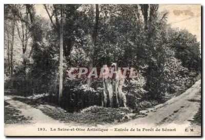 Entrada da Floresta de Sénart — La Seine-et-Oise Artistique — E. M.