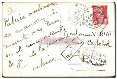 Tulle - Vista Geral — editor Raph, n°4 — Verso