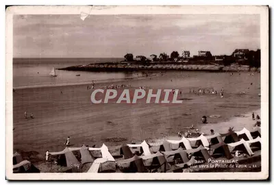 Pontaillac - A Ponta de Vaux - Bilhete postal antigo