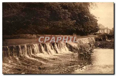 Cachoeira da Autize em Nieul-sur-Autize — Éditions Artistiques Raymond Bergevin, Paris 1937