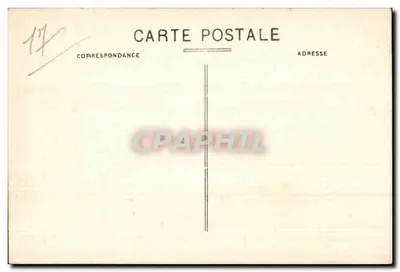 Quarto onde Napoleão passou seus últimos dias na França antes de sua partida para Ste-Hélène (1815) — Ile d'Aix — L. C. n°14 — Verso