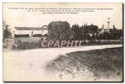 Fortaleza transformada em capela — ocupação por Fournon em 1794 — editor não visível