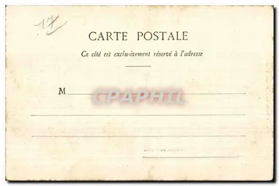 Talmont — Ruiny zamku — A. Robin, wydawca, Fontenay-de-Camé — Rewers