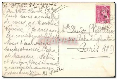 St-Jean-d'Angély — A grande Relógio — LL.10 — Verso