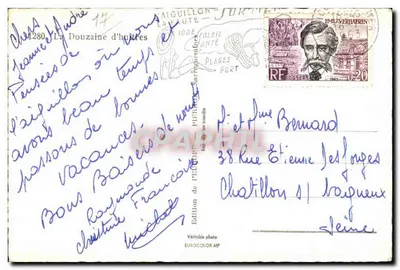 Ostras e vinho de Oléron — Edição da Europa MP — n°14 — Verso