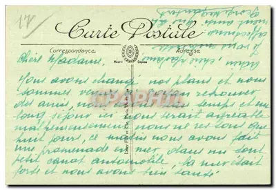 Royan — La Conche du Pigeonnier — I.L. — n° 105 — Verso