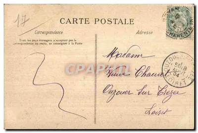 Royan : Un Coin du Port — Souvenir — Collection Victor Bittigh, n°18 — Verso