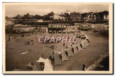 Royan (Côte d'Argent) — La Conche du Chay — Vue d'ensemble — Blec frères, Éditeurs Bordeaux