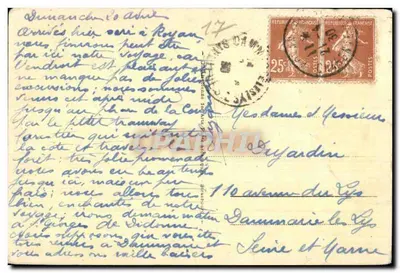 ROYAN - Molo Coubre — wydawca nieznany, nr serii 179 — Rewers