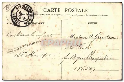 Royan - Sur la Conche à marée basse - BR-797 — Verso