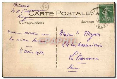 Royan — A Ponte em direção a Foncillon — LL. n°59 — Verso