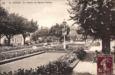 Royan - Un Jardin du Square Botton — Édition des Nativelles Galeries, n°40