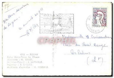 Kościoł Najświętszej Maryi Panny, Chór — Royan — Tito — Rewers