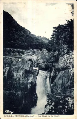 BORT-les-ORGUES (Corrèze) — O Salto da Saule — Cim