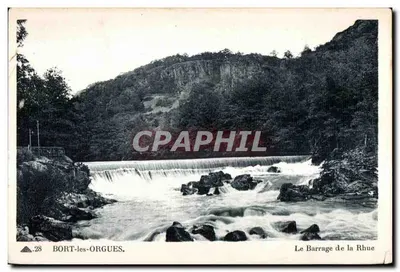 BORT-les-ORGUES — O Barragem da Rhue — Cie des Arts Photomécaniques, Strasbourg
