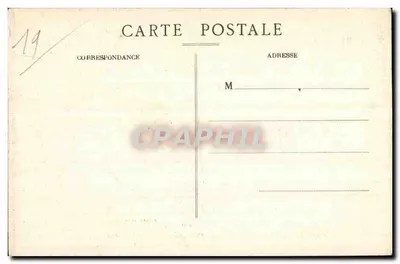 Abadia Cisterciense de Aubazine - Sala Capitular do século XII — E. Petit, Brive, n°3 — Verso