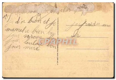 Egletons — Visão da Escola Albert-Thomas (Auberty e Merpillat, arq.) — Verso