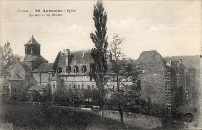 Aubazine - Convento e Ruínas — Corrèze — 209 — Editor P. Ballin