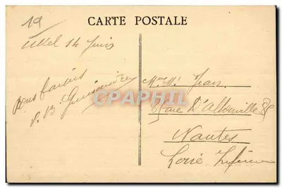 Ussel - Plac Voltaire - Orzeł Rzymski — Ilustrowana Corrèze, nr 41 — Rewers