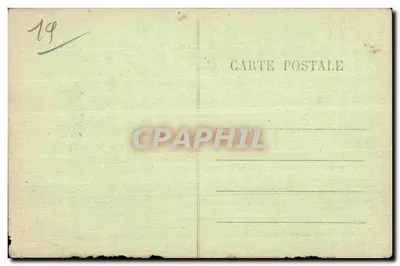Castelo de Enval, perto de Brive — Corrèze - 100 — Editor E. Petit, Tulle — Verso