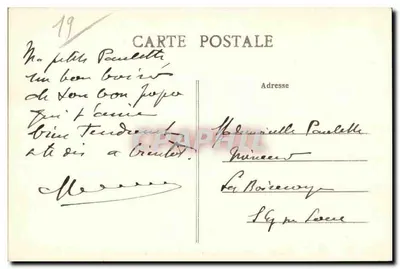 Brive (Corrèze) — O Colégio das Moças — n°40 — Verso