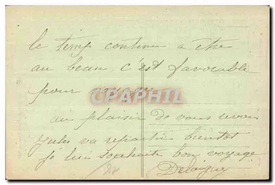 Châteauneuf-sur-Cher — Basiliek van Onze Lieve Vrouw der Kinderen — onbekende uitgever, n° 41 — Achterkant