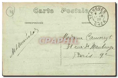 Sancerre — Zamek i Casse-Cou — Th. G. — Rewers