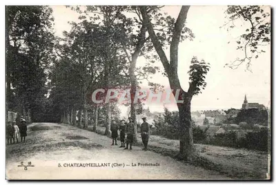 Châteaumeillant (Cher) — A Promenade — Editor C. N. n°5