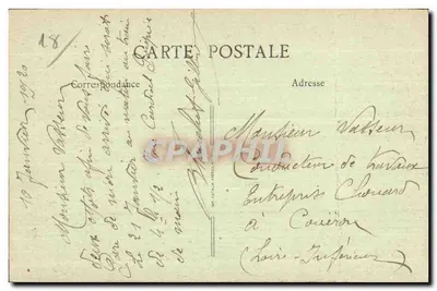 Châteaumeillant - Antigo Capítulo — Editor: C. Gataud, n°14 — Verso