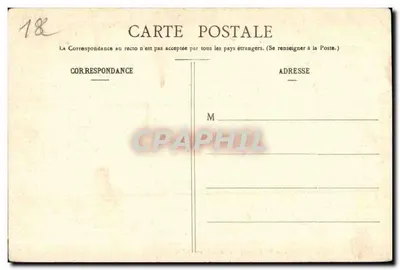 Ainay-le-Vieil - Chaminé do Grande Salão — editor Piroteau e filhos, S. Amand (Cler) — Verso