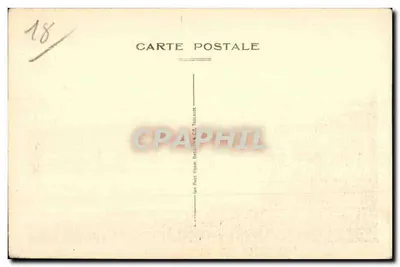 Neuvy-sur-Barangeon — Kasteel van St-Hubert - Het Spiegel — Edit. Bigot, Tabac — Achterkant