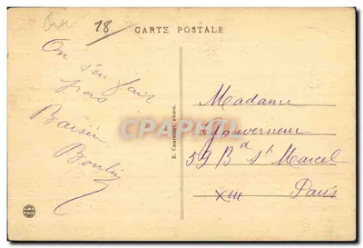 NEUVY-sur-BARANCEON — Brzegi Barangeon — E. Courtillet, fot. — Rewers