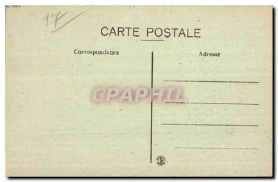 Rochefort-sur-Mer — Katedra św. Ludwika i ulica Chanzy — J. A. Ripé — Rewers