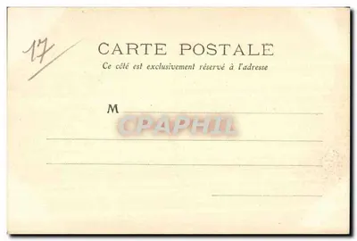 ROCHEFORT-sur-MER — Entrance to the Pavilion of the Maritime Hospital — CL. GALERIES PARISIENNES — Back