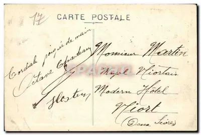 Rochefort-sur-Mer — De Poort van de Zon — Uitgang van het Arsenal — G.-H. H. 3 — Achterkant