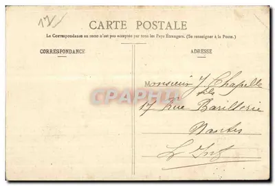 Quarto Árabe — Casa de Pierre Loti — Rochefort — Verso