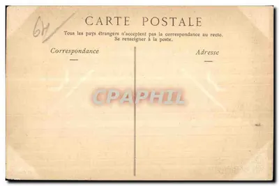 Pau — Gawe i łańcuch Pireneusów — wydawca nieznany, nr serii 31 — Rewers
