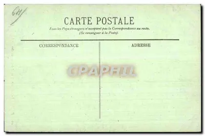 PAU — Zamek i Statua Gastona Phébusa — LL. — nr 36 — Rewers
