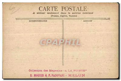 Hendaye und seine Umgebung — Ansicht des Flusses — E. Moquin & P. Padovani, Melun — Rückseite