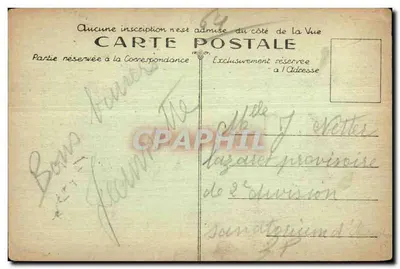 Hendaye (B-P) — Asilo per Bambini della Città di Parigi — Fototipia Marcel Delboy, Bordeaux — Verso