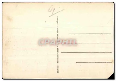 Guéthary — Visão geral — No primeiro plano, a estrada nacional para a Espanha — Verso