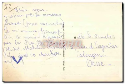 Campo de Auvours — Sala de Reunião dos Caporais e Soldados — Verso