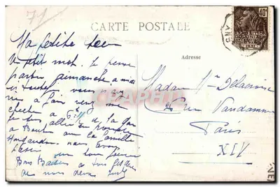 Bourbon-Lancy — Estabelecimento Termal — A Cour dos Banhos — Editado por Sotty — Verso
