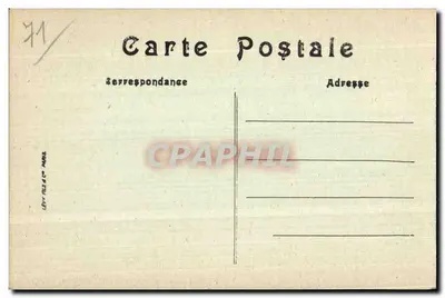 Autun — Porte Romaine dite d'Arroux — LL — Verso
