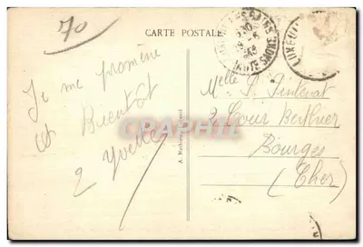 LUXEUIL-les-BAINS — Uitzicht in het Park — La Haute-Saône illustrée - 83 — Achterkant