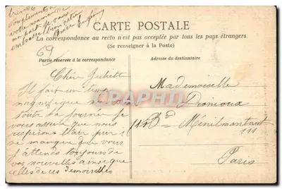 Gisors - Avenida e ponte dos Sonperts — editor não identificado, número de série não visível — Verso
