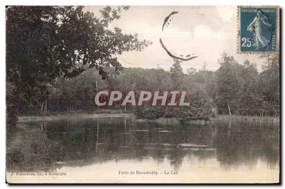 Floresta de Bonnétable - O Lago — F. Pichonneau, lib., em Bonnétable