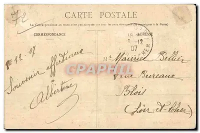 Floresta de Bonnétable - O Lago — F. Pichonneau, lib., em Bonnétable — Verso