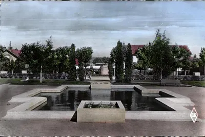 Montceau-les-Mines — Le Jardin du Petit Bois — Le Bassin — Éditions Géhain